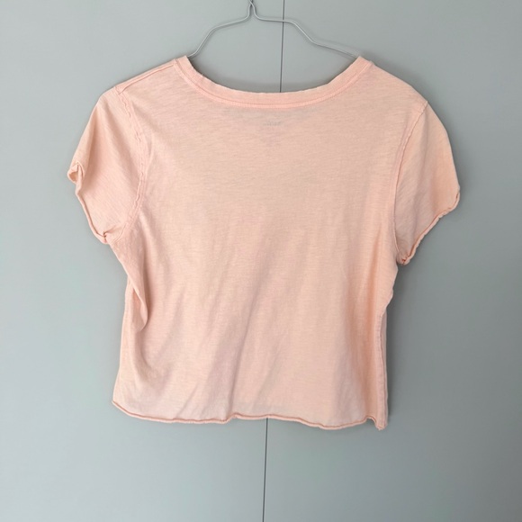 MAEVE x ANTHROPOLOGIE Strawberry Graphic Short Sleeve Tee - Picture 4 of 7
